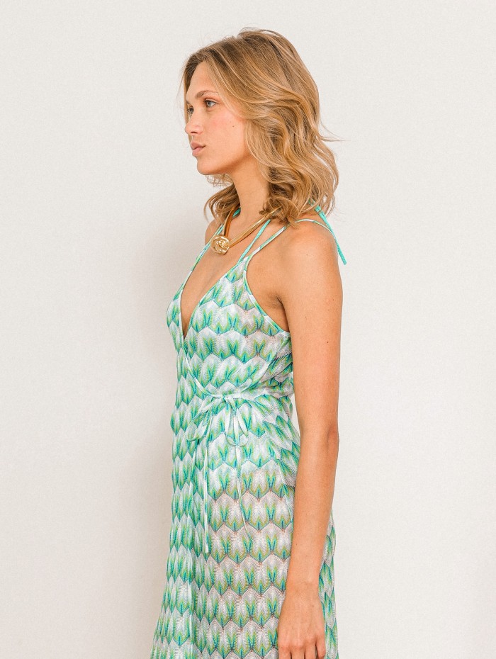 Paréo long en viscose - Long cover up - Missoni