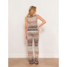 Pantalon taille haute - Zigzag - Missoni