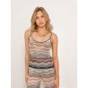 Pantalon taille haute - Zigzag - Missoni