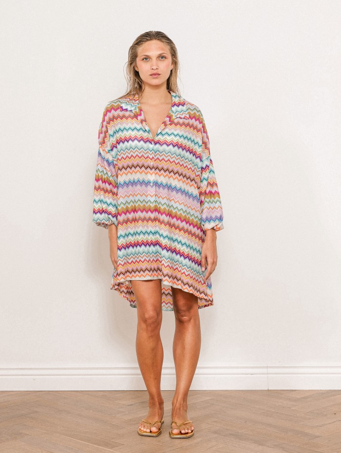 Chemise oversize - Zigzag - Missoni