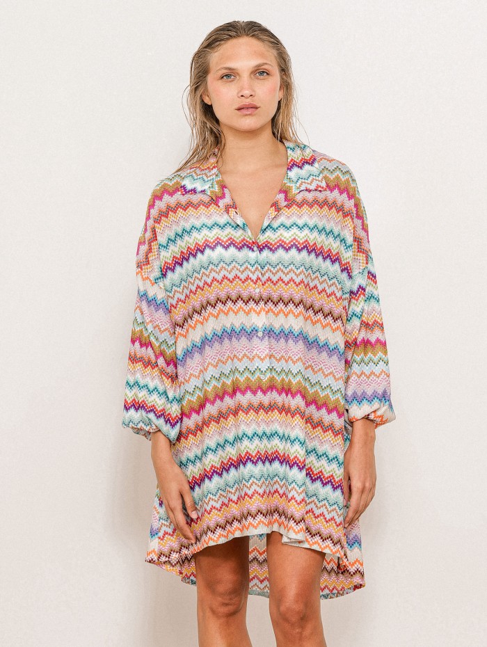 Chemise oversize - Zigzag - Missoni