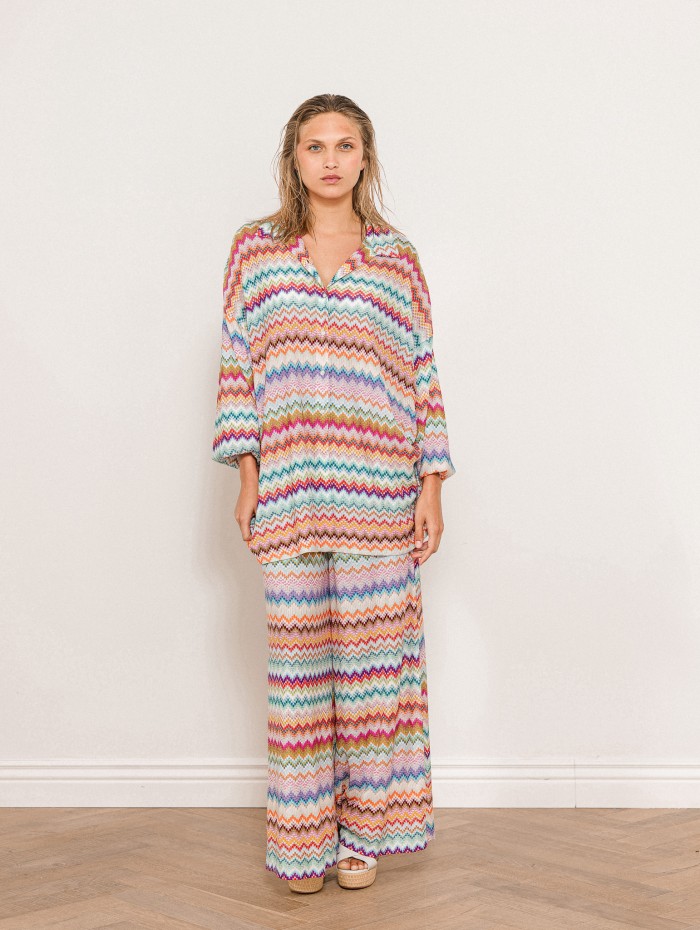 Chemise oversize - Zigzag - Missoni