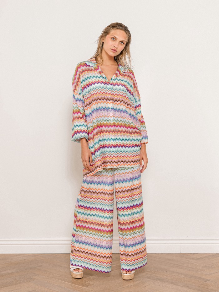 Chemise oversize - Zigzag - Missoni