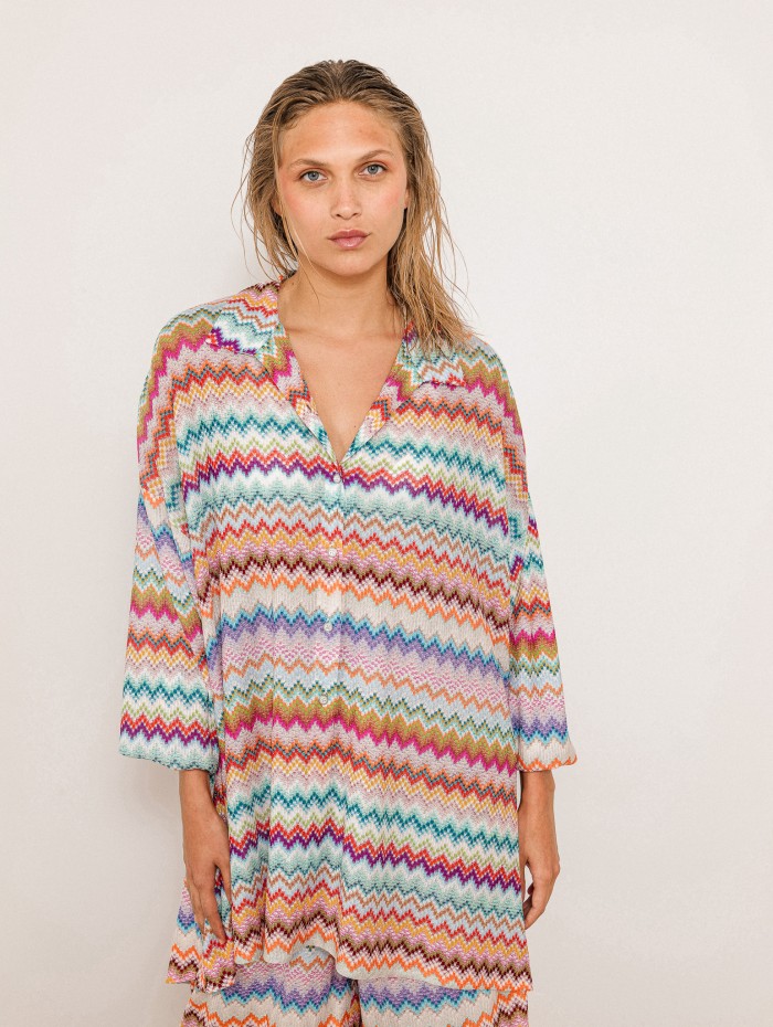 Chemise oversize - Zigzag - Missoni