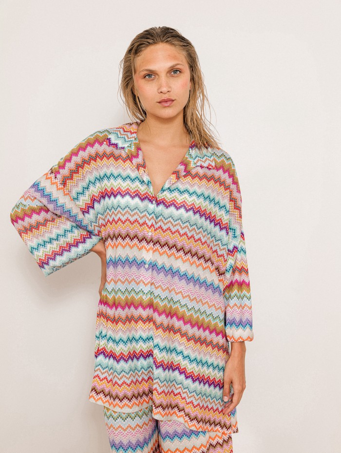 Chemise oversize - Zigzag - Missoni