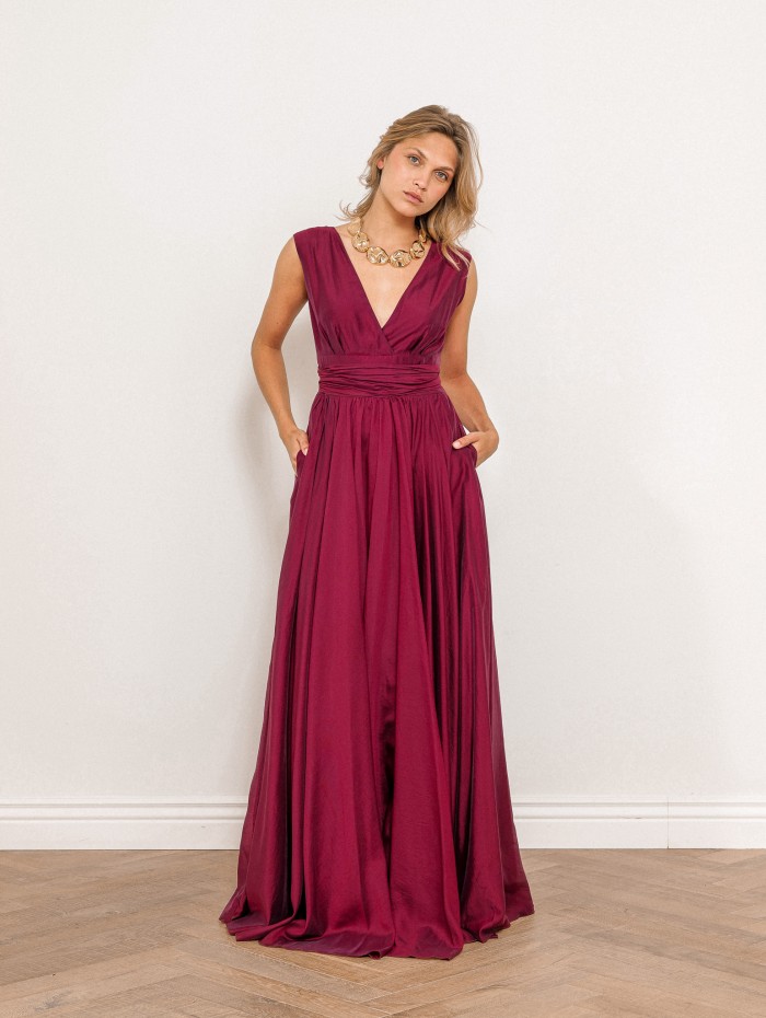 Robe longue à nouer - Juliette - 26 Avenue
