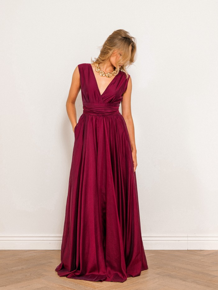 Robe longue à nouer - Juliette - 26 Avenue