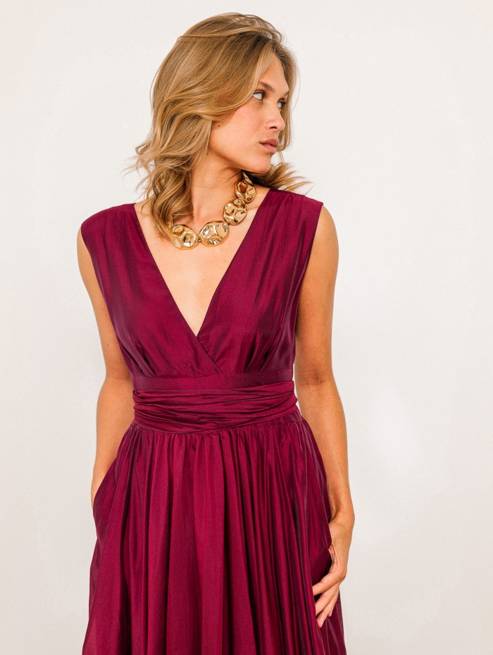 Robe longue à nouer - Juliette - 26 Avenue