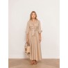 Robe longueur midi beige - Angelina - 26 Avenue