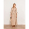 Robe longueur midi beige - Angelina - 26 Avenue