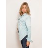 Chemise en denim japonais - Sora - Boro denim