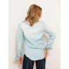 Chemise en denim japonais - Sora - Boro denim