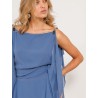Robe longue en soie - Ruffles long dress - Lanvin