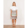 Tee-shirt en coton - Blanc - Majestic Filatures