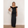 Robe longue noire - Begonia - Maiô Paris