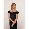 Robe longue noire - Begonia - Maiô Paris