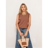 Sac en paille et en cuir - Catch - Lanvin