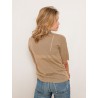 Polo en maille - Gold - Majestic Filatures