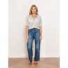 Blouse en maille - Argent - Majestic Filatures