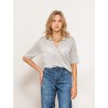 Blouse en maille - Argent - Majestic Filatures