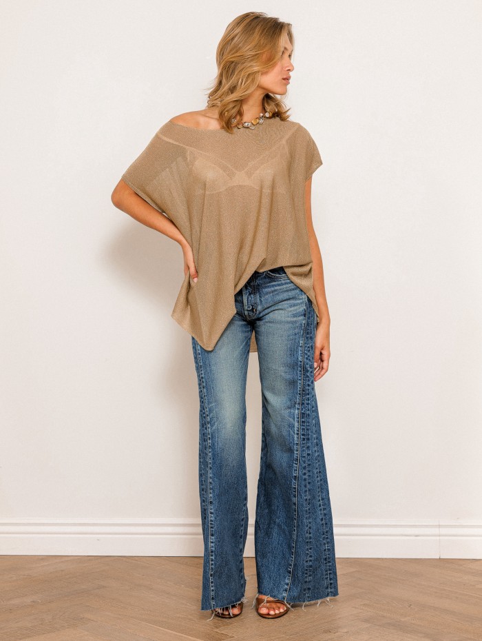 Blouse en maille - Gold - Majestic Filatures