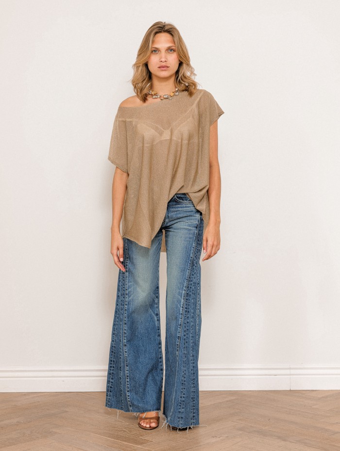 Blouse en maille - Gold - Majestic Filatures