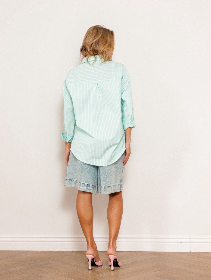Chemise à rayures - Boyfriend - Andréa Lev