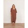 Robe kaftan - Camel - 26 Avenue