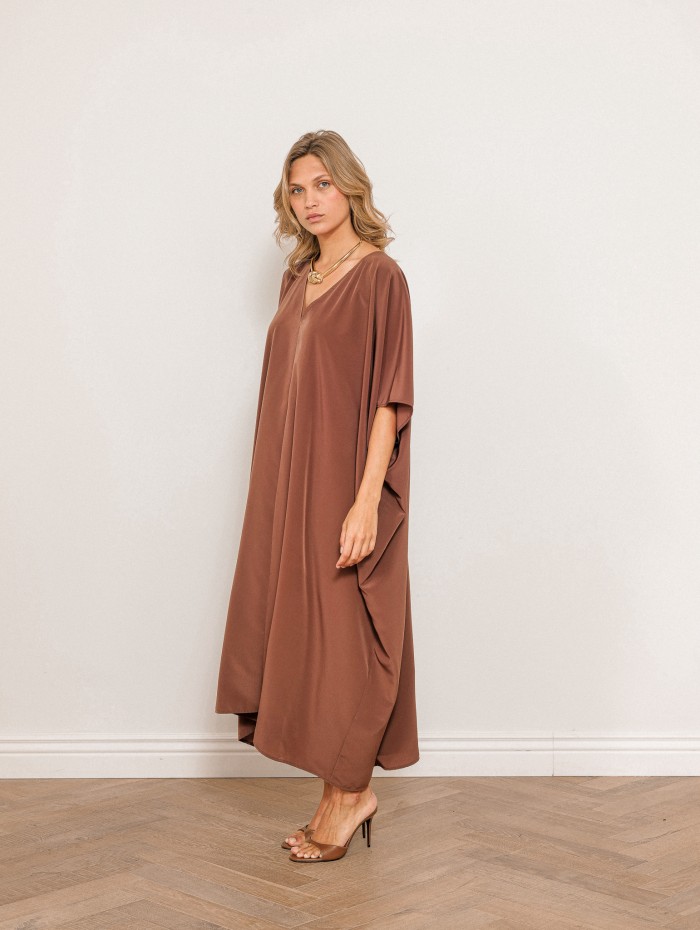 Robe kaftan - Camel - 26 Avenue