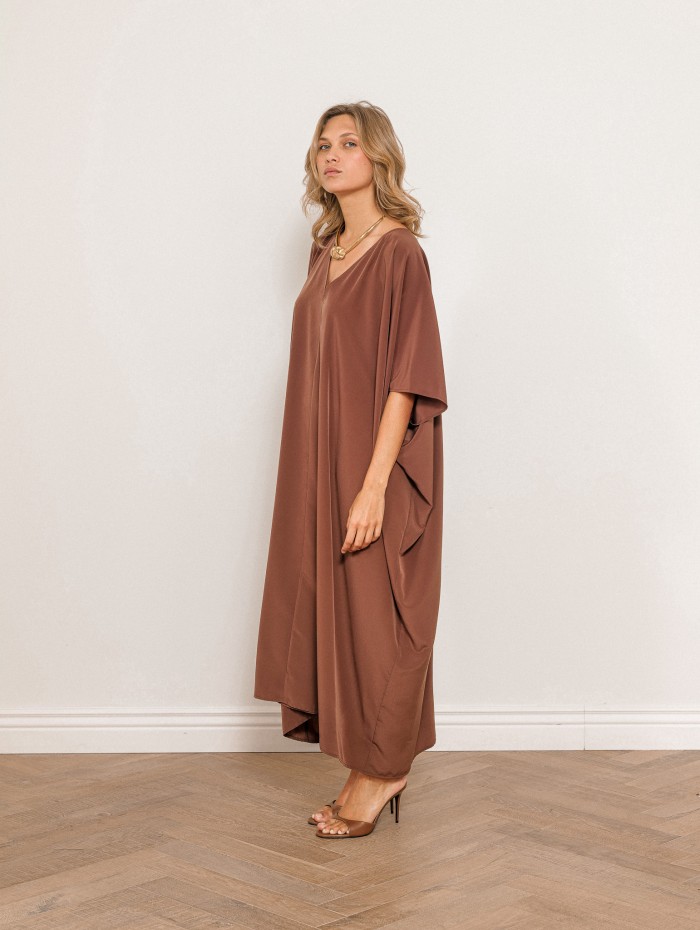 Robe kaftan - Camel - 26 Avenue