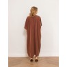 Robe kaftan - Camel - 26 Avenue