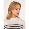 Boucles d'oreilles noeud or - Loli - Vivynrosa