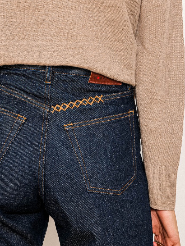 Jean brut - Ginza  - Boro denim