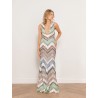 Robe longue maille raschel - Sleeveless long dress - Missoni