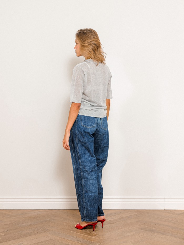 Jean droit - Nouji - Boro denim