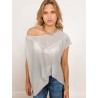 Blouse en maille - Argent - Majestic Filatures