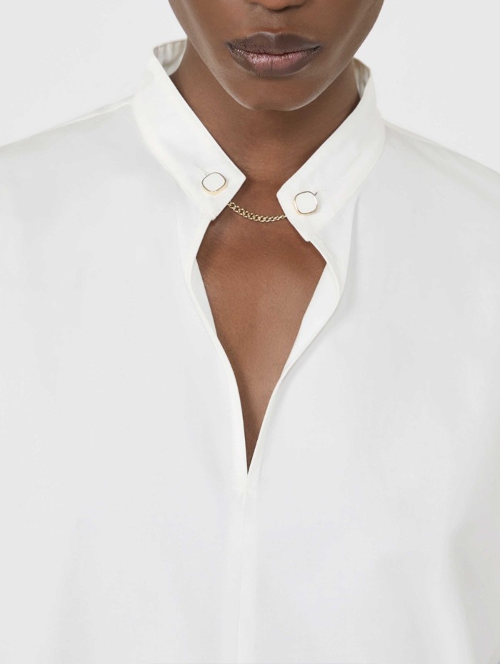 Chemisier en satin de coton - Mstginnasta - Max mara