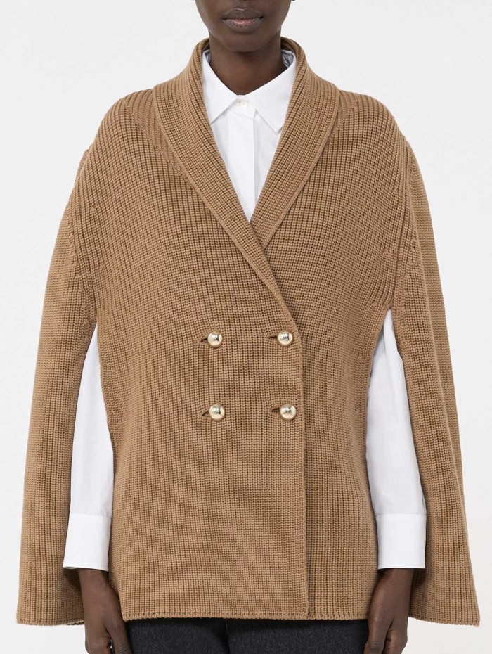 Cape courte en laine - Mxaagenzia - Max Mara