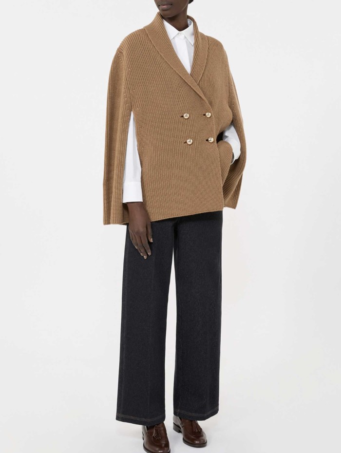Cape courte en laine - Mxaagenzia - Max Mara