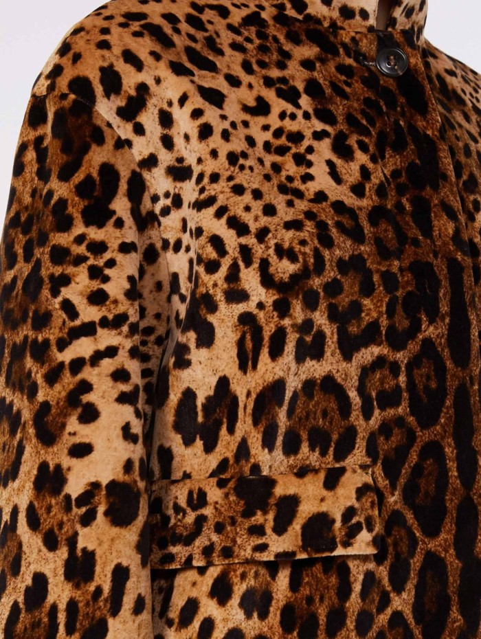Veste en velours léopard - Edro - Max Mara