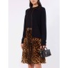 Jupe en velours léopard - Falange - Max Mara