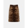 Jupe en velours léopard - Falange - Max Mara