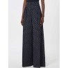 Pantalon à pois navy - Cerbero - Max Mara