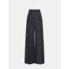 Pantalon à pois navy - Cerbero - Max Mara