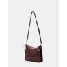 Sac asymétrique en cuir - Compagnon - Lanvin
