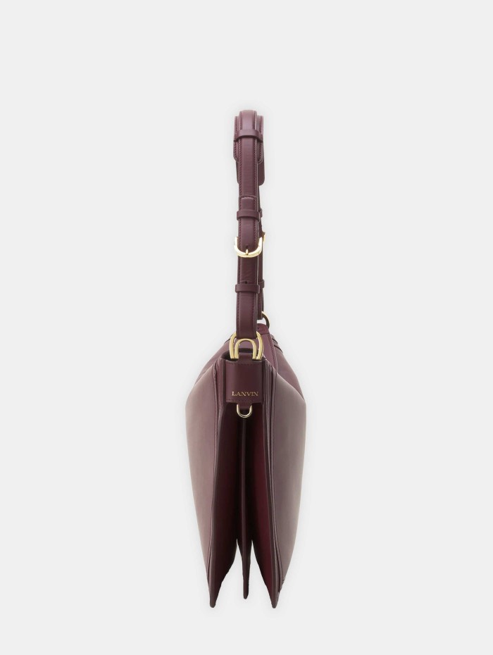 Sac asymétrique en cuir - Compagnon - Lanvin