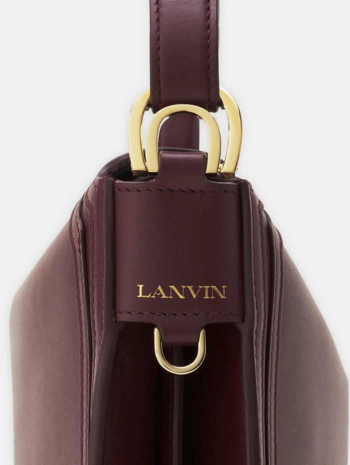 Sac asymétrique en cuir - Compagnon - Lanvin