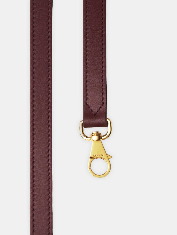 Sac asymétrique en cuir - Compagnon - Lanvin