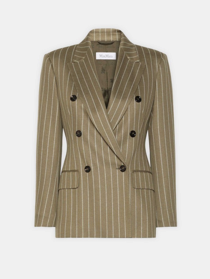 Blazer à double boutonnage en jersey - Balta - Max Mara