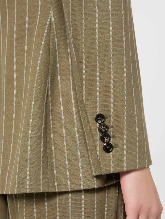 Blazer à double boutonnage en jersey - Balta - Max Mara